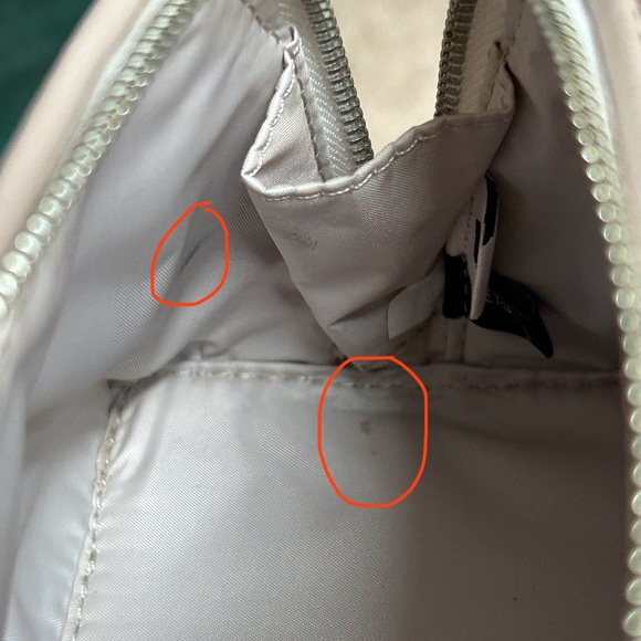 Kate Spade Link Small Cosmetic Case Pouch tan - Picture 6 of 7